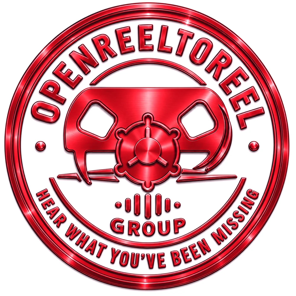 OpenReelToReel Group — Hear What You've Been Missing metallic ruby insignia